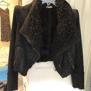 Afternoon Black Suede Jacket